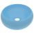 Chiuvetă baie lux albastru deschis mat 40x15 cm ceramică rotund GartenMobel Dekor