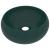 Chiuvetă baie lux verde închis mat 40x15 cm ceramică rotund GartenMobel Dekor