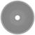 Chiuvetă baie lux gri deschis mat 40x15 cm ceramică rotund GartenMobel Dekor
