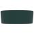 Chiuvetă baie lux verde închis mat 40x15 cm ceramică rotund GartenMobel Dekor
