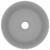 Chiuvetă baie lux gri deschis mat 40x15 cm ceramică rotund GartenMobel Dekor