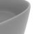 Chiuvetă baie lux gri deschis mat 40x15 cm ceramică rotund GartenMobel Dekor