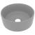 Chiuvetă baie lux gri deschis mat 40x15 cm ceramică rotund GartenMobel Dekor