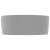 Chiuvetă baie lux gri deschis mat 40x15 cm ceramică rotund GartenMobel Dekor