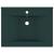 Chiuvetă baie lux, orificiu robinet verde mat 60x46 cm ceramică GartenMobel Dekor