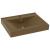 Chiuvetă baie lux, orificiu robinet crem mat 60x46 cm ceramică GartenMobel Dekor