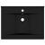 Chiuvetă baie lux, orificiu robinet negru mat 60x46 cm ceramică GartenMobel Dekor