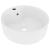 Chiuvetă de lux cu preaplin, alb mat, 36 x 13 cm, ceramică GartenMobel Dekor