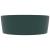 Chiuvetă de lux cu preaplin verde închis mat 36x13 cm ceramică GartenMobel Dekor