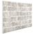 Panouri de perete 3D model cărămidă, gri deschis, 11 buc., EPS GartenMobel Dekor