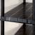 Raft de depozitare cu 5 polițe, negru, 91,5x45,7x185 cm plastic GartenMobel Dekor