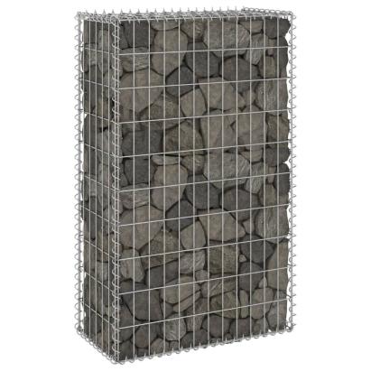 Perete gabion cu capace, 60 x 30 x 100 cm, oțel galvanizat GartenMobel Dekor