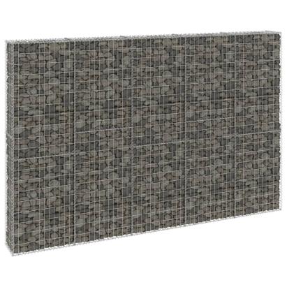Perete gabion cu capace, 300 x 30 x 200 cm, oțel galvanizat GartenMobel Dekor