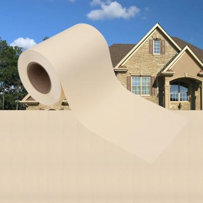 Panou de intimitate grădină, crem, 35 x 0,19 m, PVC GartenMobel Dekor