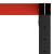 Cadru metalic banc de lucru, 120x57x79 cm, negru și roșu GartenMobel Dekor