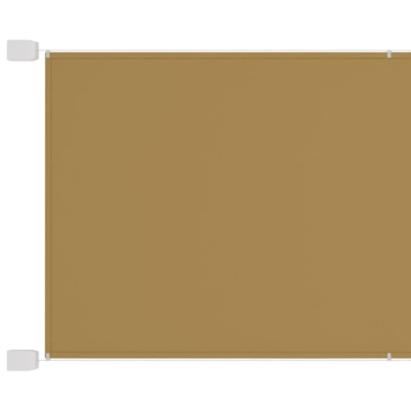 Copertină verticală, bej, 140x1000 cm, țesătură Oxford GartenMobel Dekor