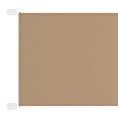 Copertină verticală, gri taupe, 100x1000 cm, țesătură oxford GartenMobel Dekor