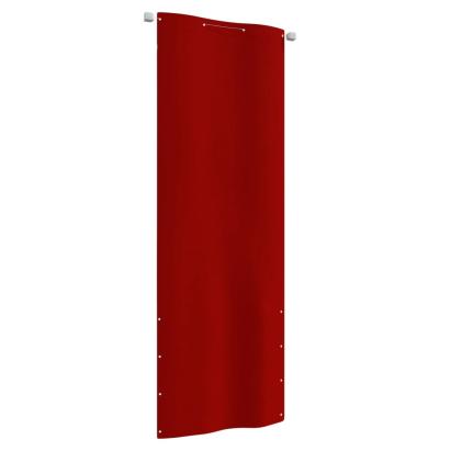 Paravan de balcon, roșu, 80 x 240 cm, țesătură oxford GartenMobel Dekor