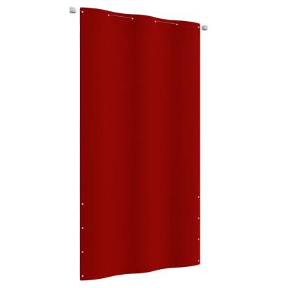 Paravan de balcon, roșu, 120 x 240 cm, țesătură oxford GartenMobel Dekor