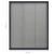 Plasă insecte plisse de ferestre, antracit, 60x80 cm, aluminiu GartenMobel Dekor