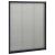 Plasă insecte plisse de ferestre, antracit, 60x80 cm, aluminiu GartenMobel Dekor
