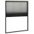 Ecran insecte pentru ferestre, antracit, 80x100 cm, aluminiu GartenMobel Dekor