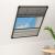 Ecran insecte pentru ferestre, cu umbrar, 80x120 cm, aluminiu GartenMobel Dekor