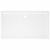 Cădiță de duș dreptunghiulară din ABS, alb, 70x120 cm GartenMobel Dekor