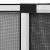 Plasă insecte extensibilă pentru ferestre, alb, (100-193)x75 cm GartenMobel Dekor