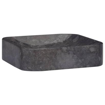 Chiuvetă, neagră, 40x40x10 cm, marmură GartenMobel Dekor