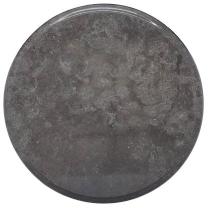 Blat de masă, negru, Ø40x2,5 cm, marmură GartenMobel Dekor