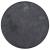 Blat de masă, negru, Ø60x2,5 cm, marmură GartenMobel Dekor