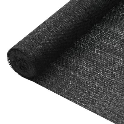Plasă protecție intimitate, negru, 1,2x10 m, HDPE, 75 g/m²  GartenMobel Dekor