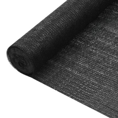 Plasă protecție intimitate, negru, 1,5x25 m, HDPE, 75 g/m²  GartenMobel Dekor