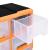 Organizator cu 16 sertare medii, 52x16x37 cm GartenMobel Dekor