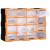 Organizator cu 16 sertare medii, 52x16x37 cm GartenMobel Dekor