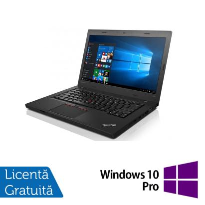 Laptop Refurbished Lenovo ThinkPad L460, Intel Core i5-6200U 2.30GHz, 8GB DDR3, 256GB SSD, 14 Inch, Webcam + Windows 10 Pro NewTechnology Media