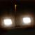 Proiector LED cu mâner, 2x30 W, alb cald GartenMobel Dekor