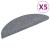 Covorașe scări autoadezive 5 buc. gri deschis 56x17x3 cm punch GartenMobel Dekor