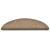 Covorașe scări autoadezive 5 buc. crem, 56x17x3 cm stil punch GartenMobel Dekor