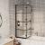 Cabină de duș pliabilă, negru, 100x140 cm, ESG GartenMobel Dekor