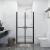 Ușă cabină de duș, jumătate mată, (88-91)x190 cm, ESG GartenMobel Dekor