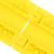 Rampe de protecție pentru cabluri, 4 buc., galben, 98,5 cm GartenMobel Dekor
