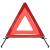Triunghiuri avertisment trafic, 4 buc., roșu, 56,5x36,5x44,5 cm GartenMobel Dekor