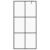Paravan de duș walk-in negru 90x195 cm sticlă ESG transparentă GartenMobel Dekor