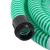 Furtun de aspirație cu racorduri din alamă, verde 1,1" 10 m PVC GartenMobel Dekor