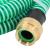 Furtun de aspirație cu racorduri din alamă, verde 1,1" 10 m PVC GartenMobel Dekor