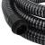 Furtun de aspirație cu racorduri din alamă, negru 1,1" 5 m, PVC GartenMobel Dekor
