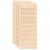 Uși de dulap design lambriu 4 buc. 99,3x39,4 cm lemn masiv pin GartenMobel Dekor