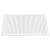 Uși dulap design lambriu 4 buc. alb 99,3x59,4 cm lemn masiv pin GartenMobel Dekor